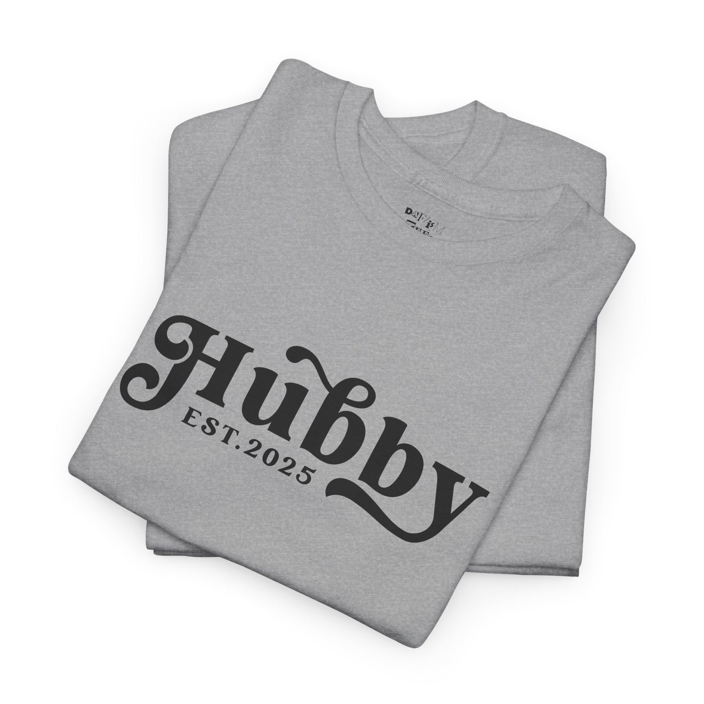Hubby est. 2025 Wedding/ Groom Shirt