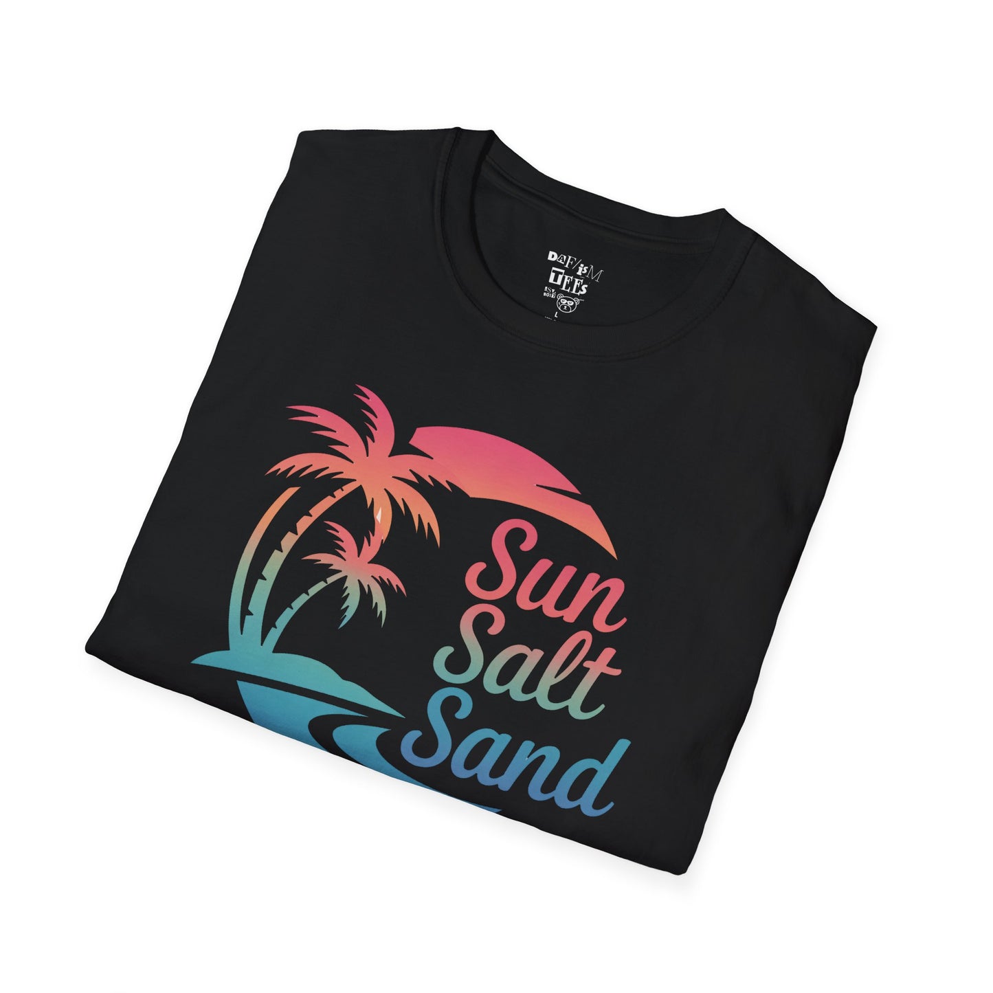 Sun, Salt, and Sand T-Shirt | Unisex Beach Vibes Tee | Perfect for Summer, Casual Wear, Vacation, Beach Lovers, Gifts