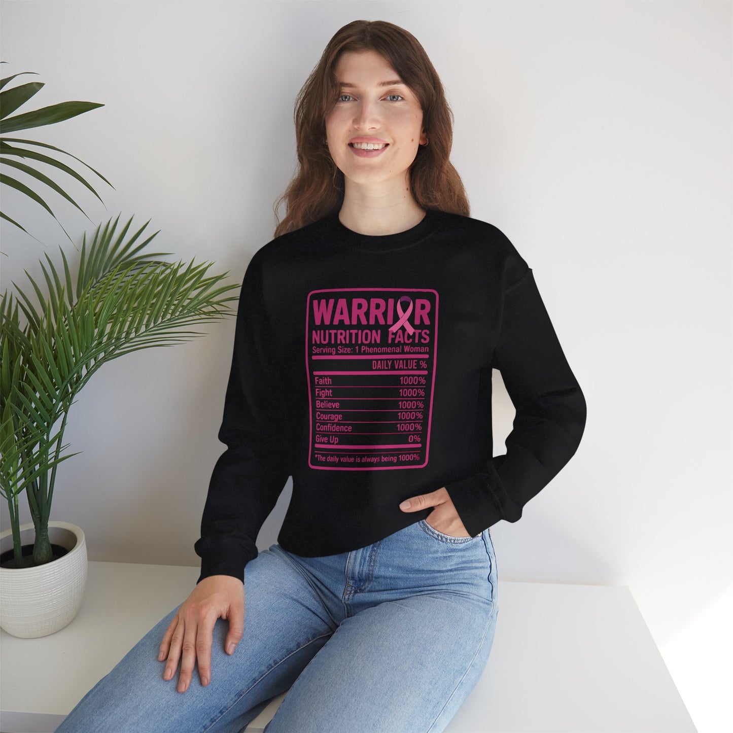 Warrior Nutrition Facts Sweatshirt