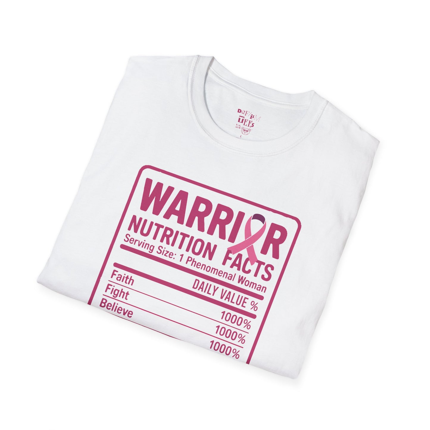 Warrior Nutrition Facts -October Breast Cancer