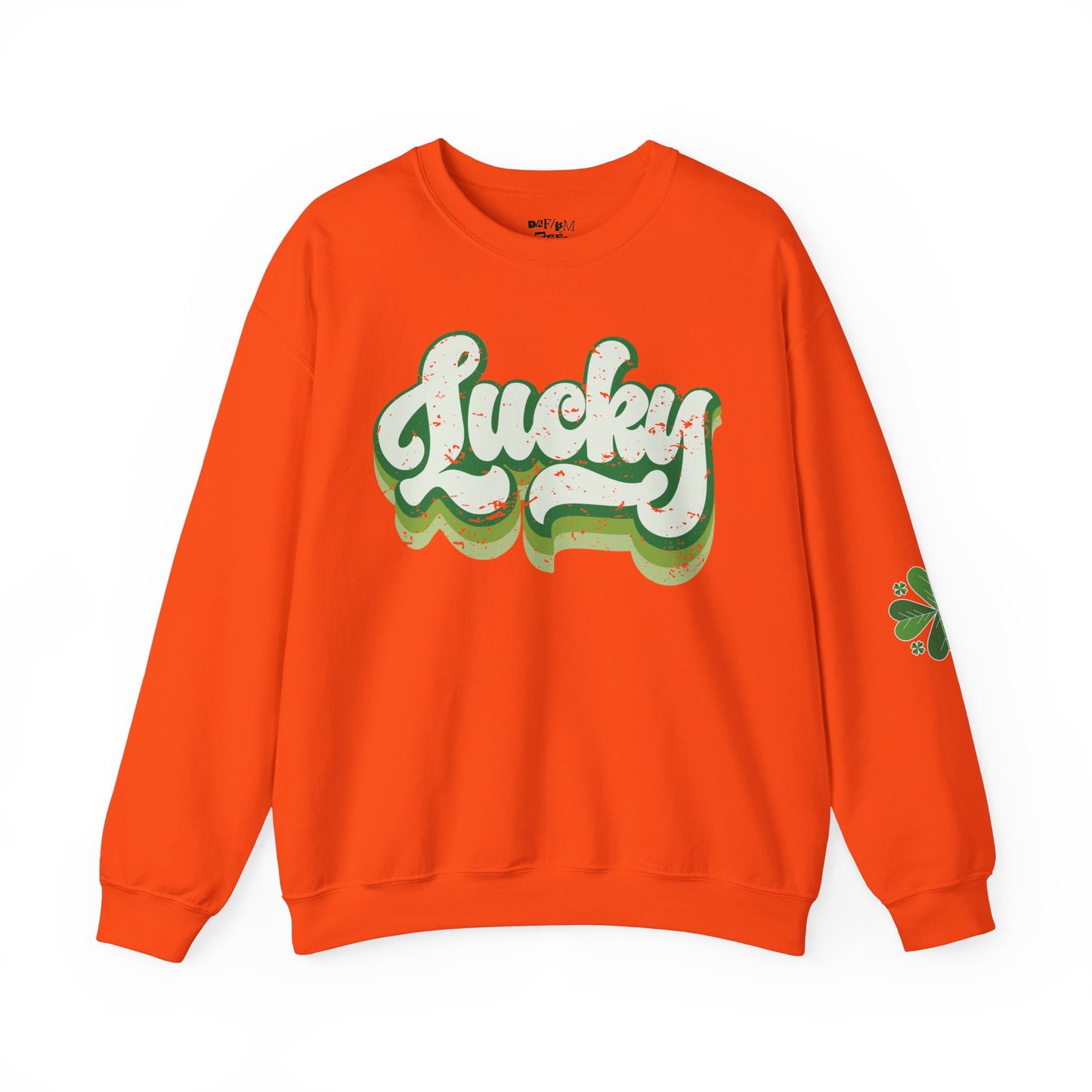 Lucky Shamrock Unisex Heavy Blend Crewneck Sweatshirt