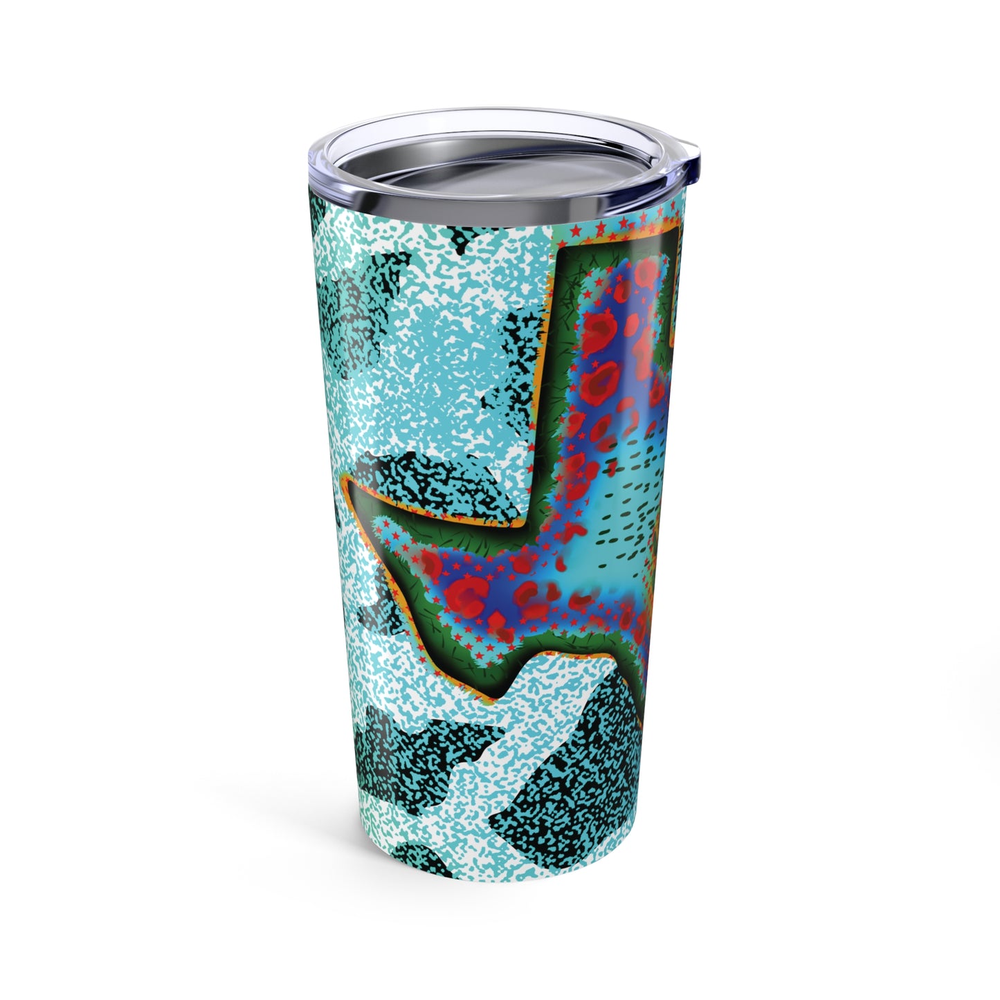 Texas-Inspired 20oz Tumbler, Custom Travel Mug, Southwestern Decor, Personal Gift, Eco-Friendly Drinkware