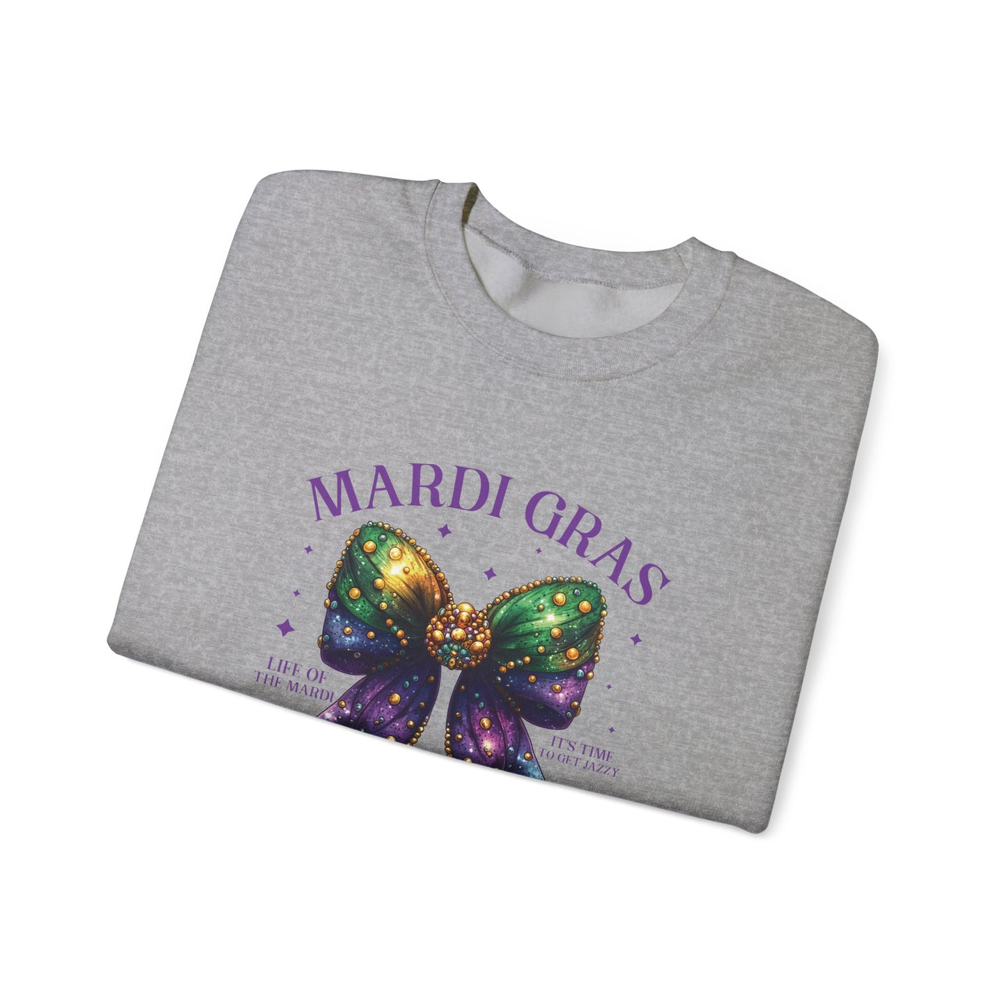 Mardi Gras Martini Club Sweatshirt