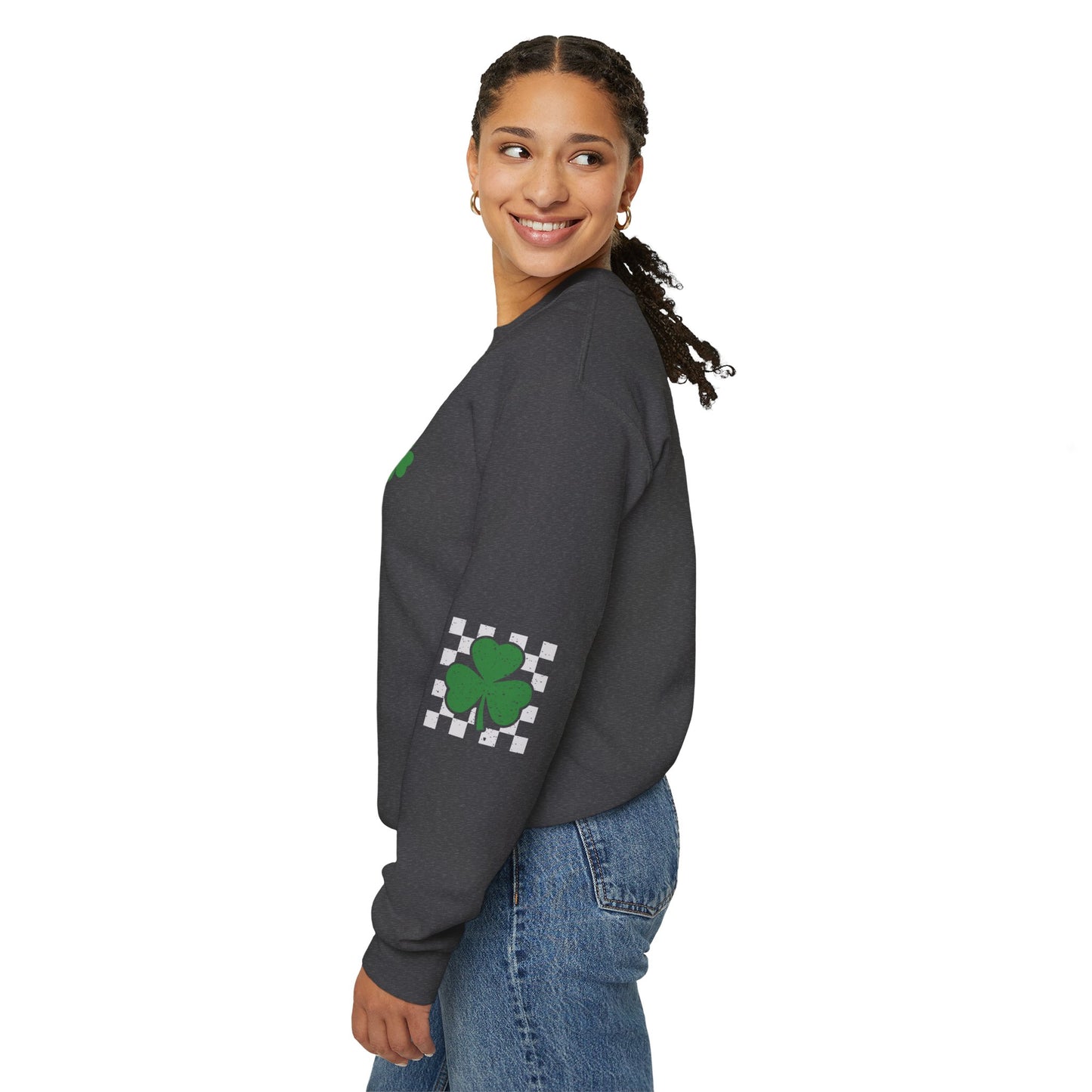 Lucky Mama Crewneck Sweatshirt - St. Patrick's Day Charm