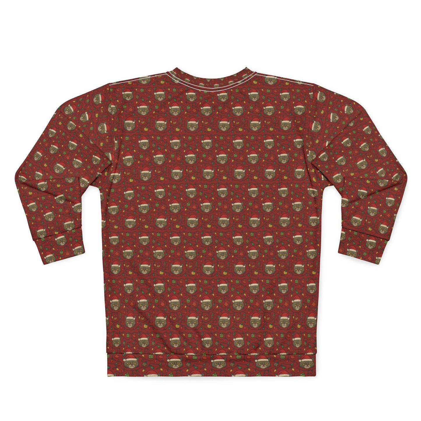 Festive Cat Pajama Top