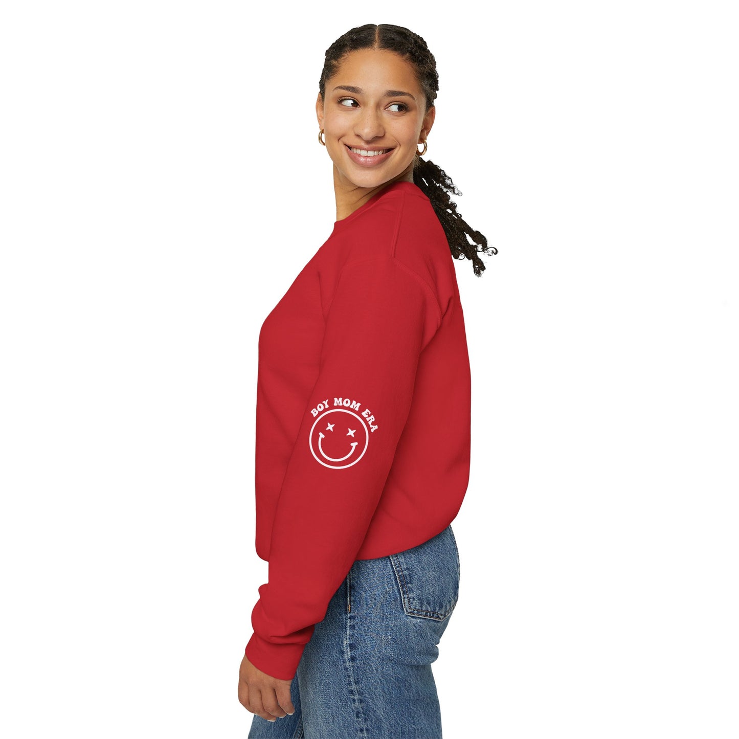 Boy Mom Era Sweatshirt, Mom Life Sweater, Motherhood Jumper, Parenting Pullover, Family Gift Shirt
