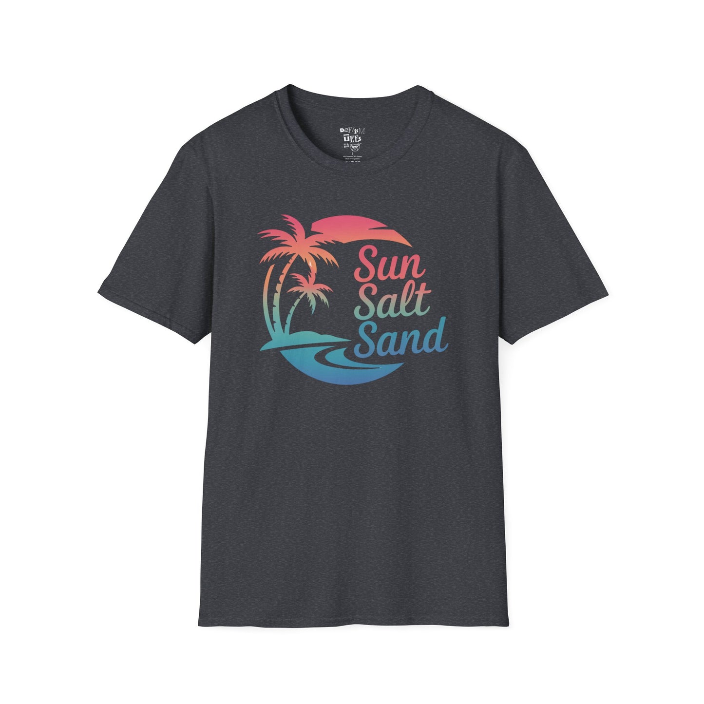 Sun, Salt, and Sand T-Shirt | Unisex Beach Vibes Tee | Perfect for Summer, Casual Wear, Vacation, Beach Lovers, Gifts