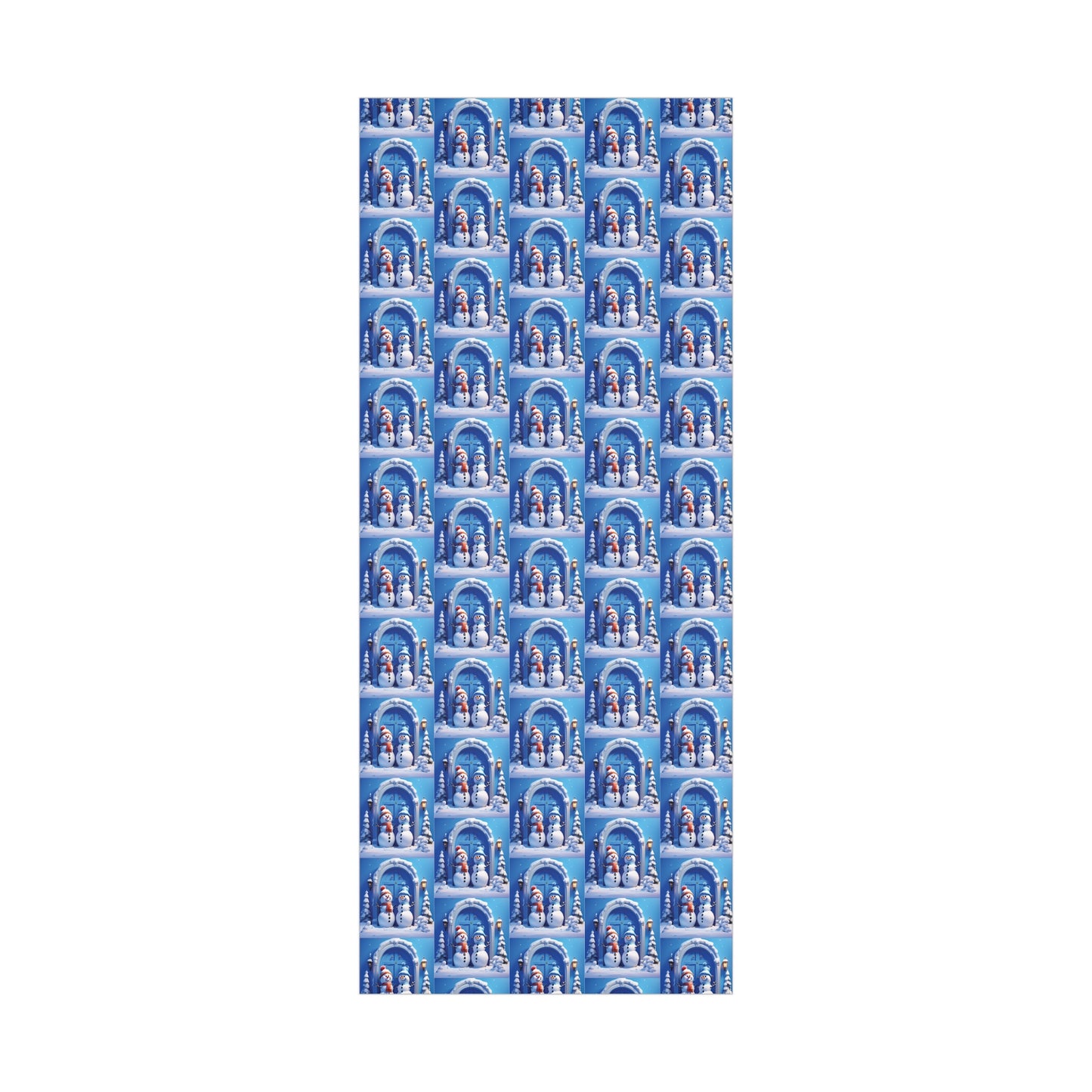 Snowman Duo Gift Wrap Papers
