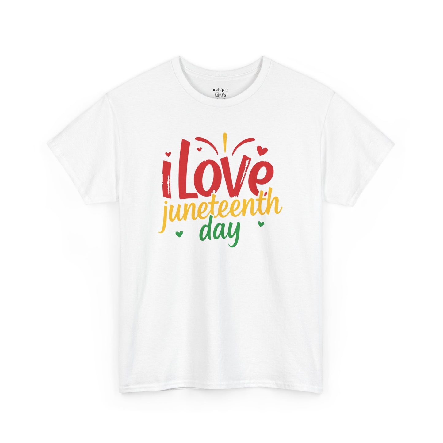 Juneteenth Celebration Unisex Heavy Cotton Tee - I Love Juneteenth Day