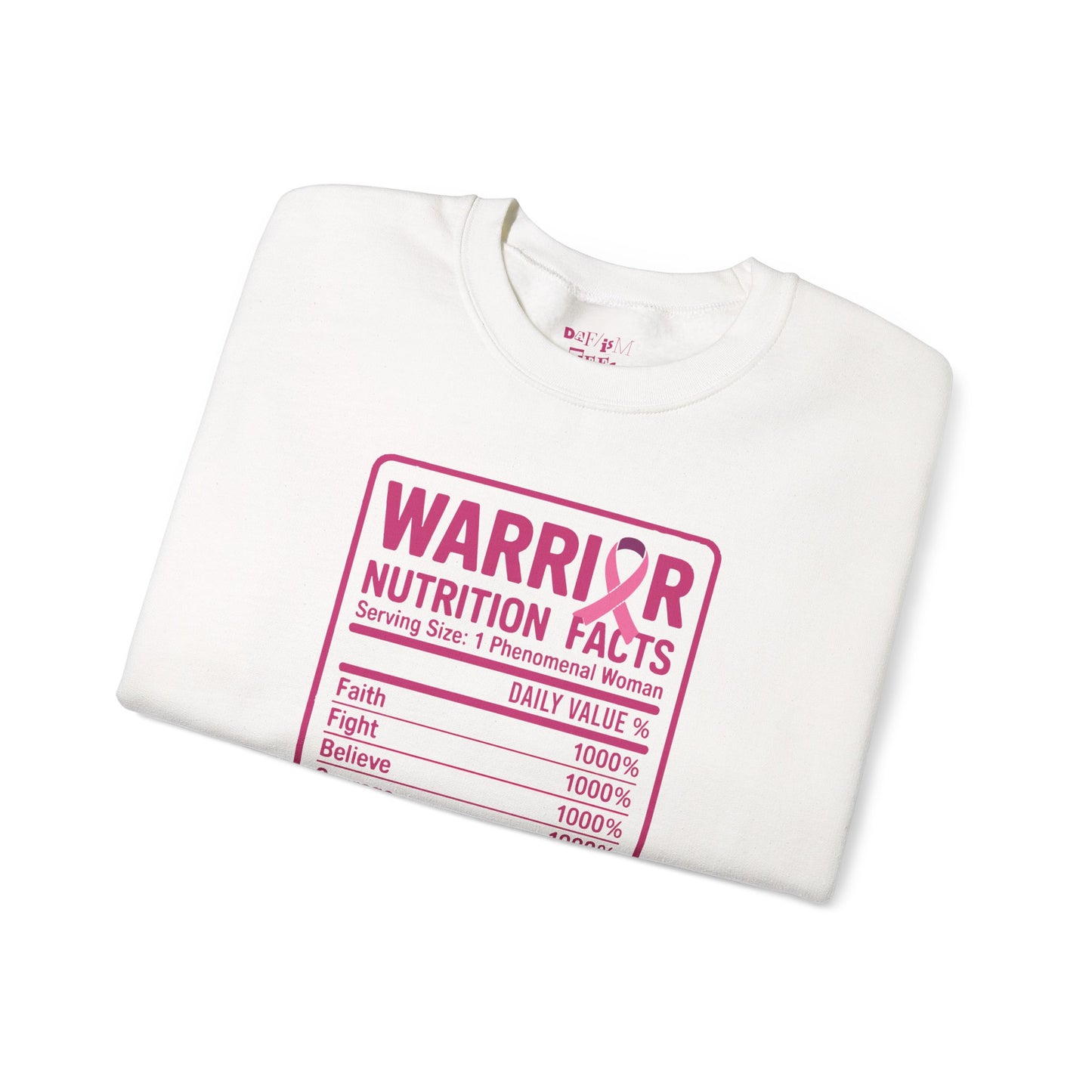 Warrior Nutrition Facts Sweatshirt