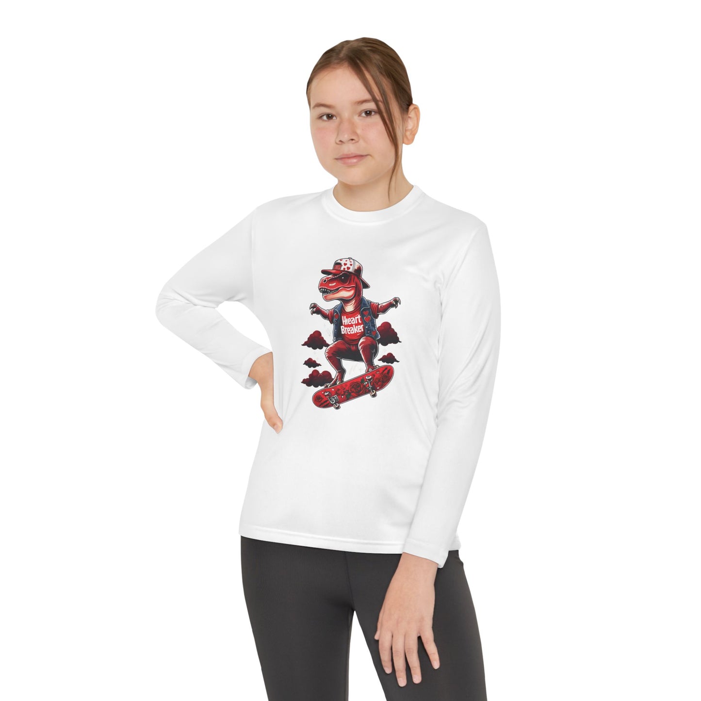 Valentine Dinosaur Long Sleeve