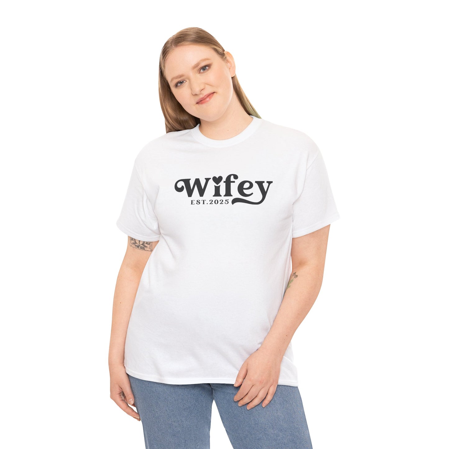 Wifey est. 2025 Married Bride Wedding Shirt