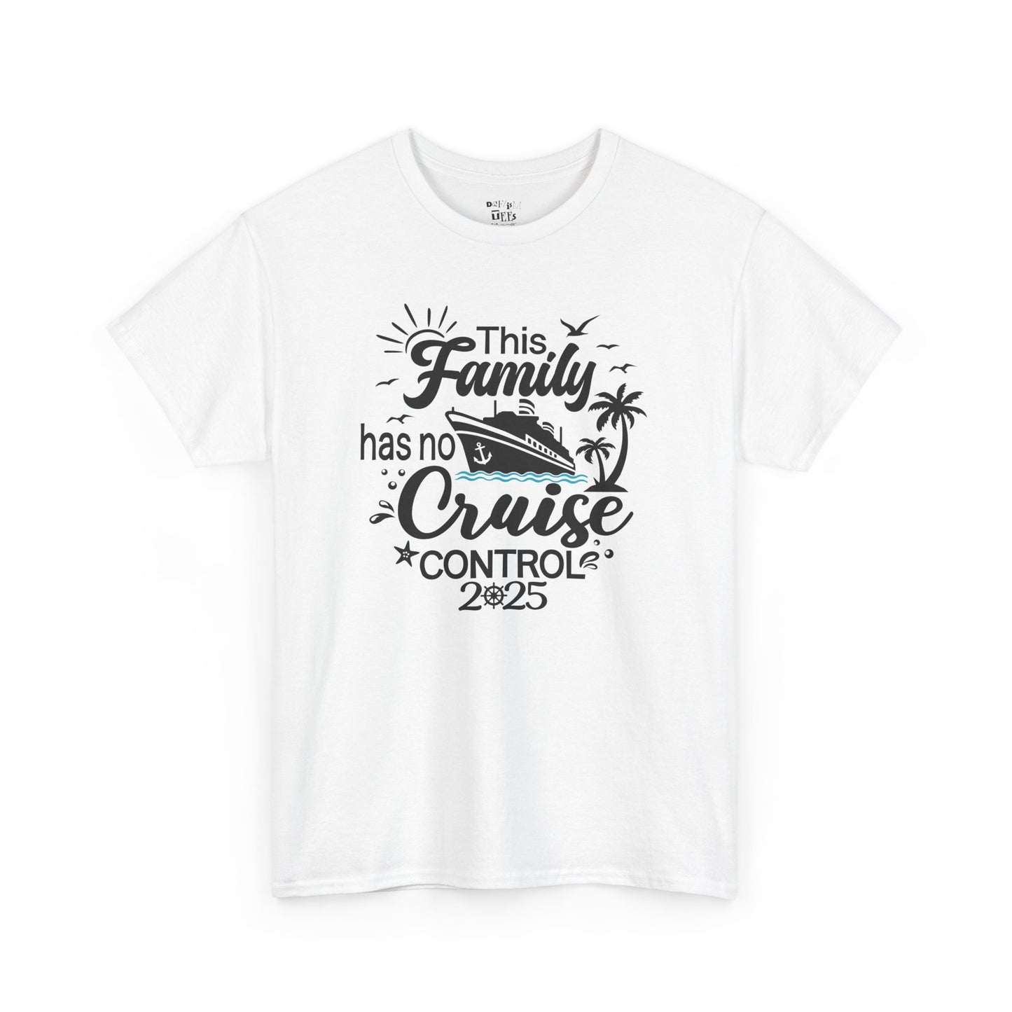 Family Cruise Control Unisex Tee, Relaxed Vacation Shirt, Summer Family Reunion Tee, Travel Souvenir Shirt, Family Bonding Gift