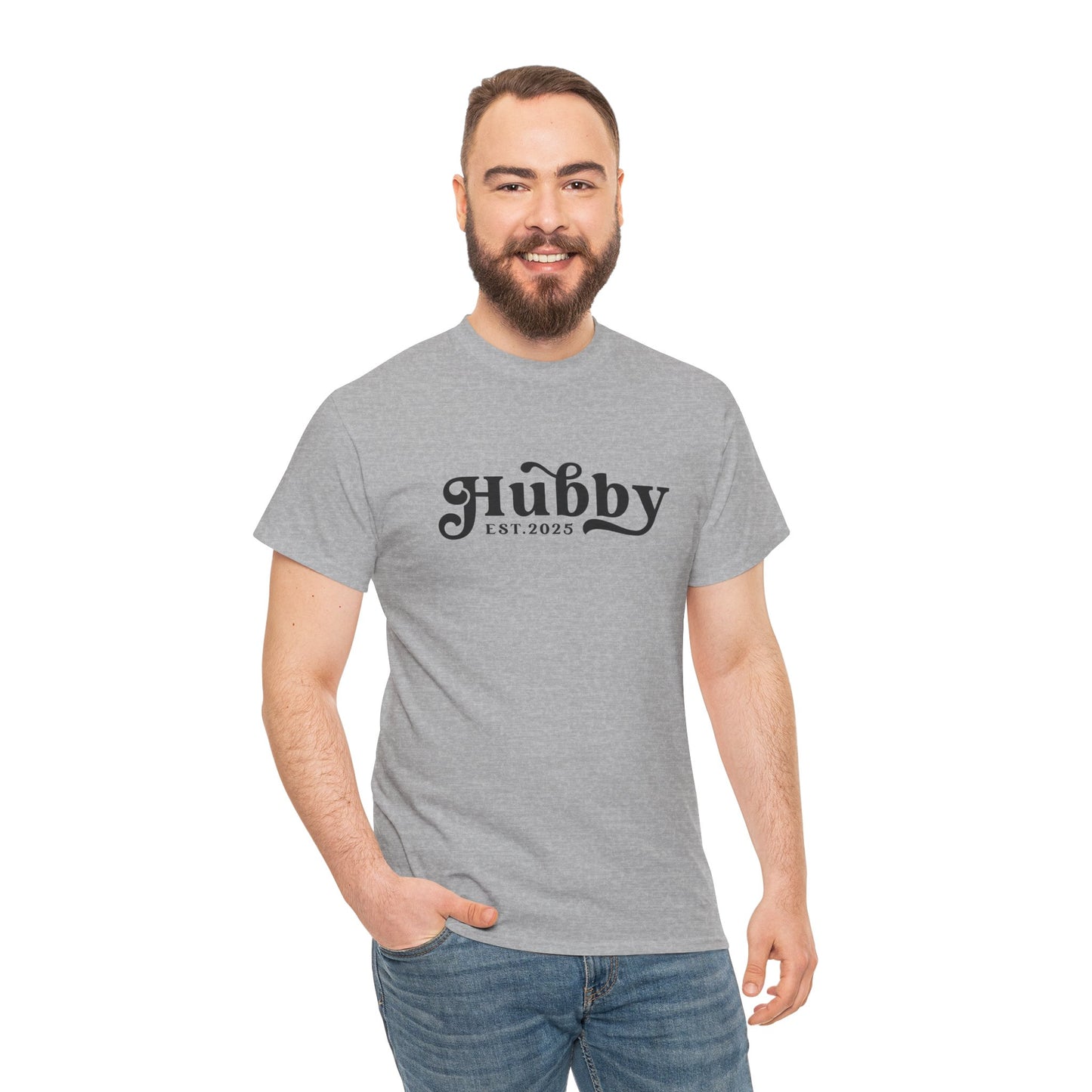 Hubby est. 2025 Wedding/ Groom Shirt