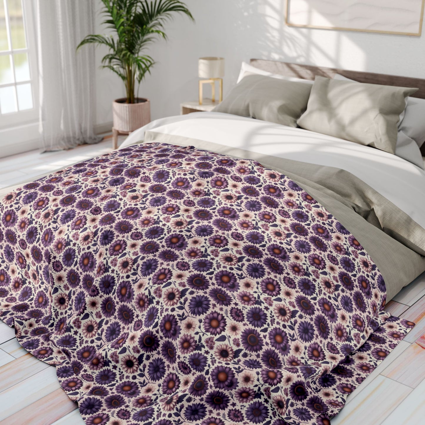 Cozy Arctic Fleece Blanket, Soft Home Decor, Perfect Gift for Winter, Cuddly Throw for Snuggling, Ideal for Cozy Nights
