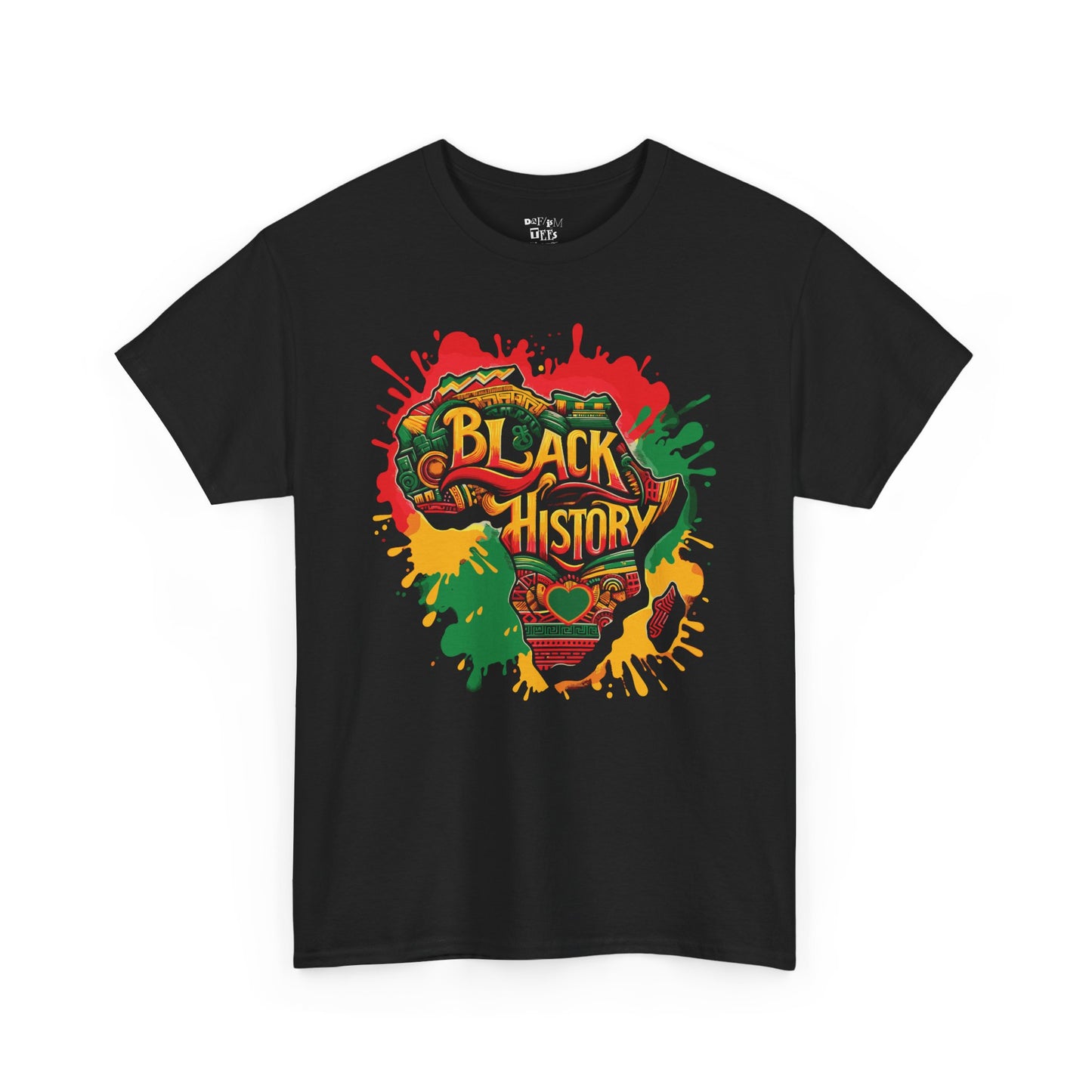 Black History Celebration Unisex Heavy Cotton Tee