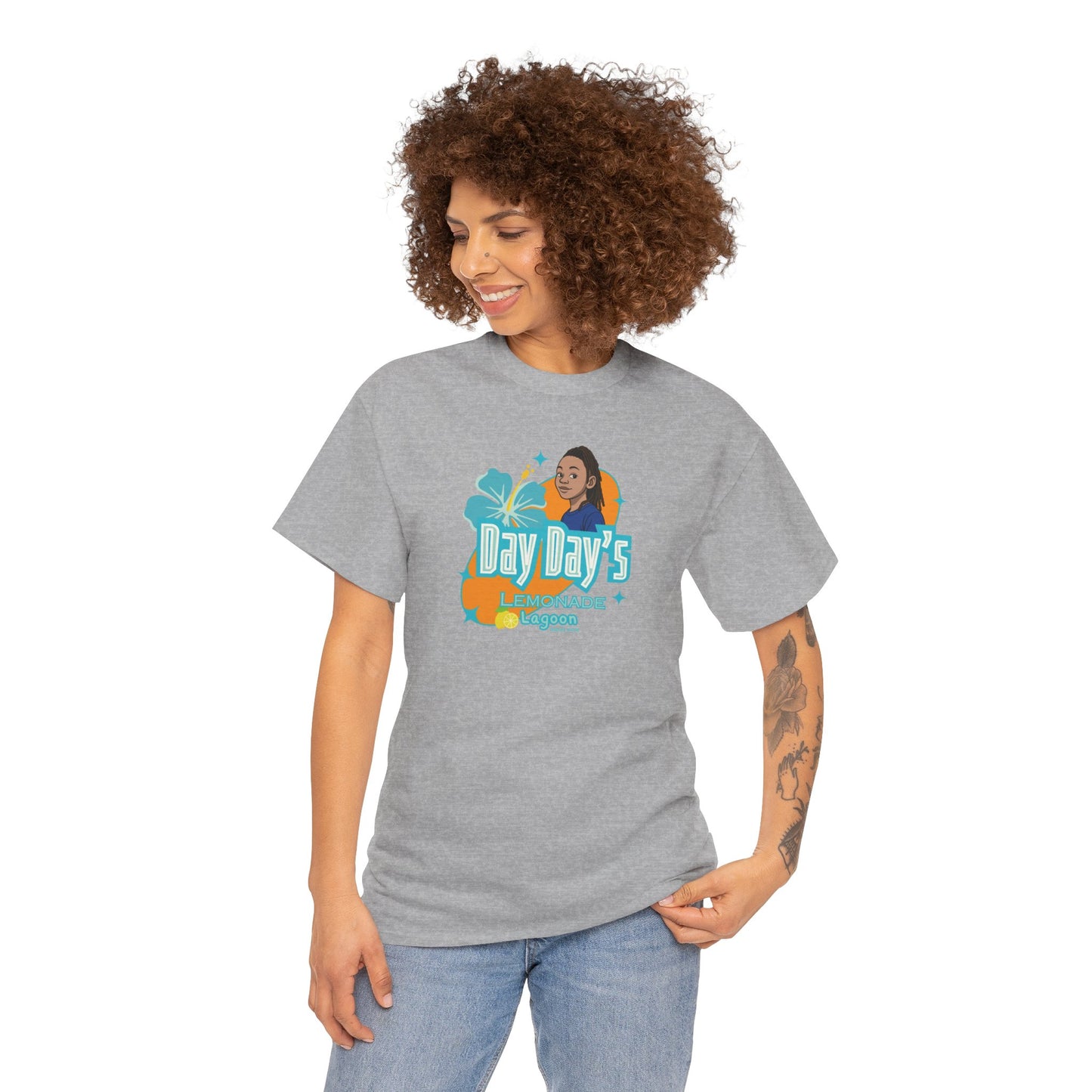 Day Day's Lemonade Lagoon Official Adult Tee - Fun Summer Vibes Shirt