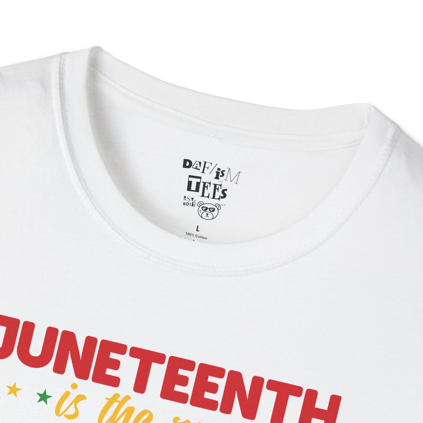 Juneteenth Independence Unisex Softstyle T-Shirt - Celebrate Freedom with Style