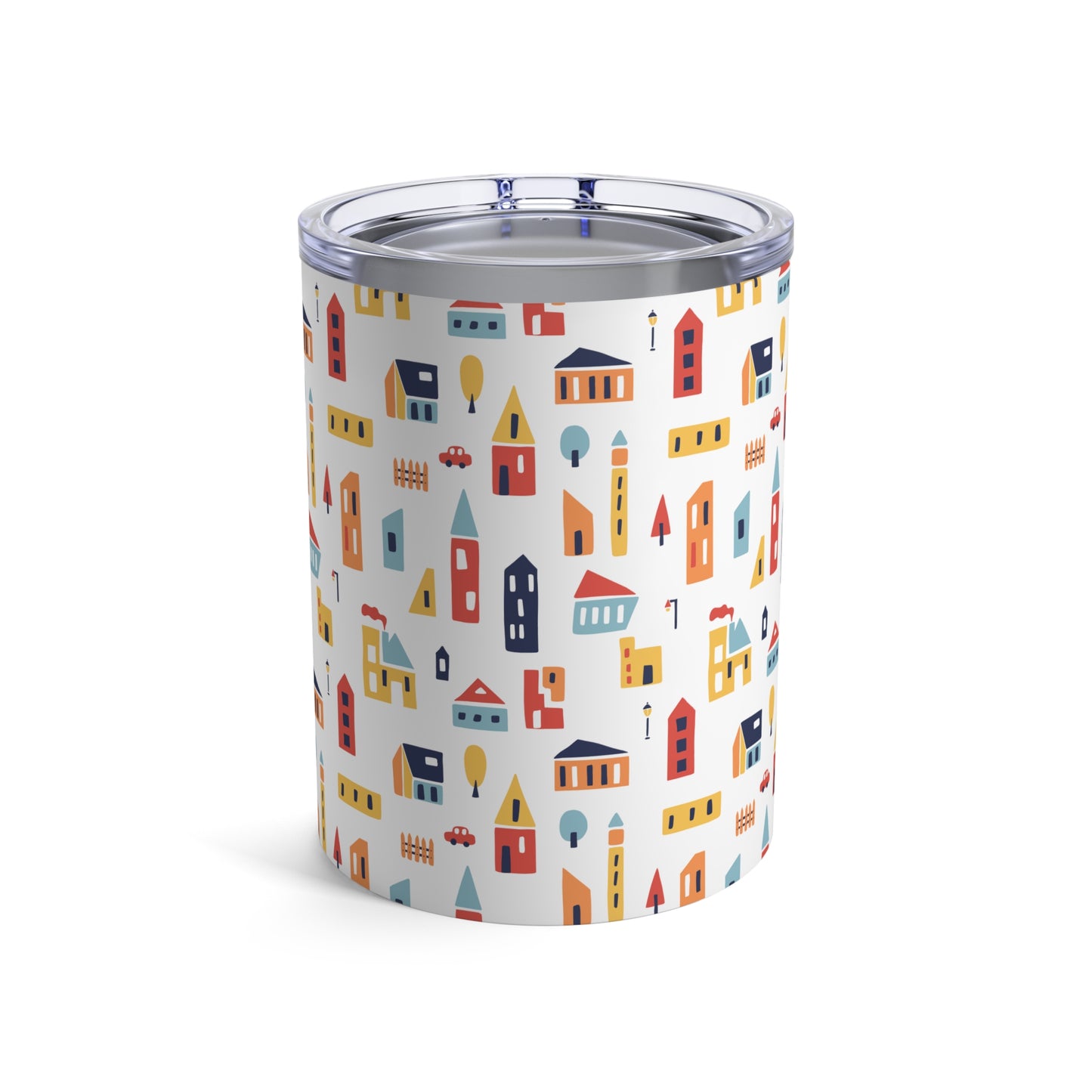 Colorful Cityscape Tumbler