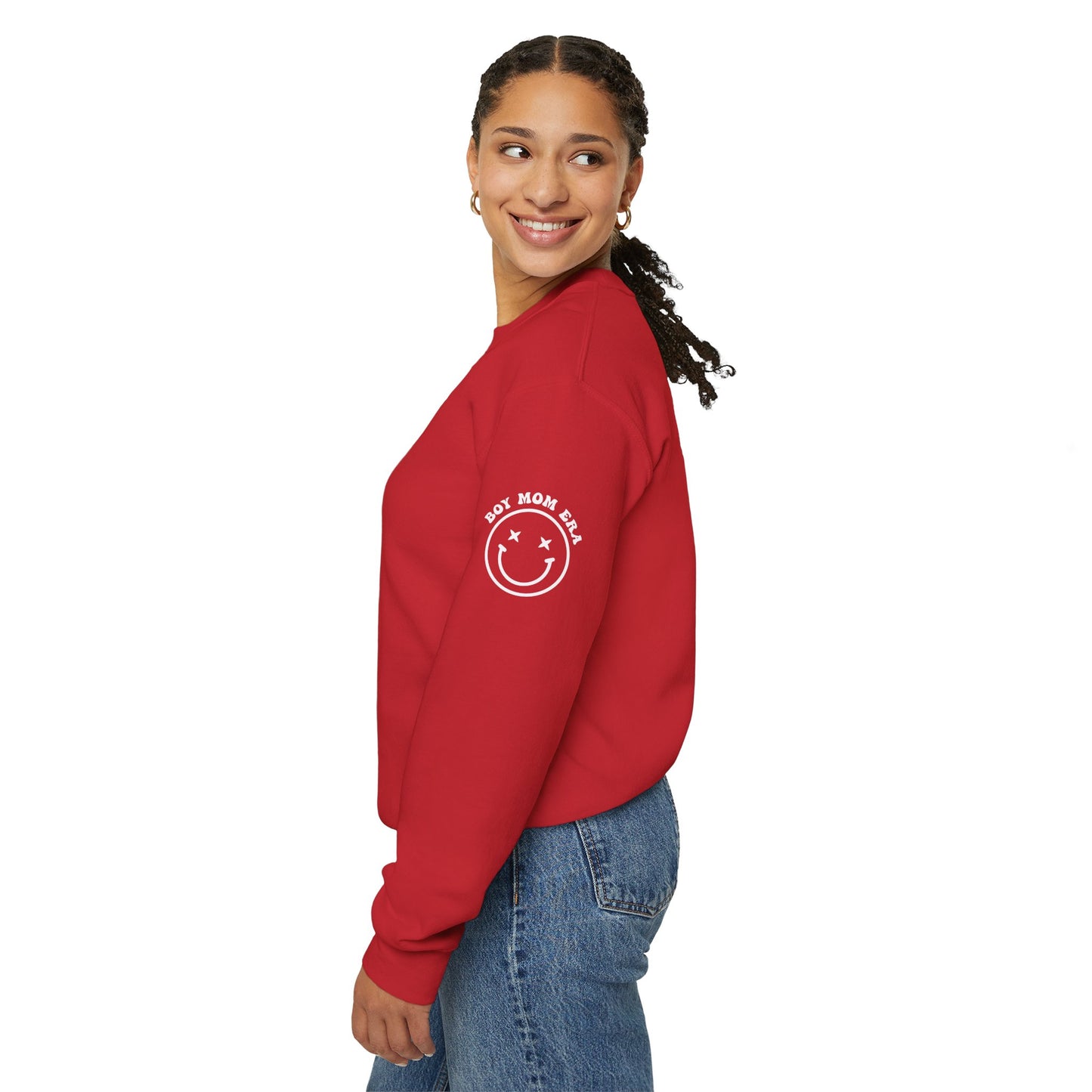 Boy Mom Era Sweatshirt, Mom Life Sweater, Motherhood Jumper, Parenting Pullover, Family Gift Shirt