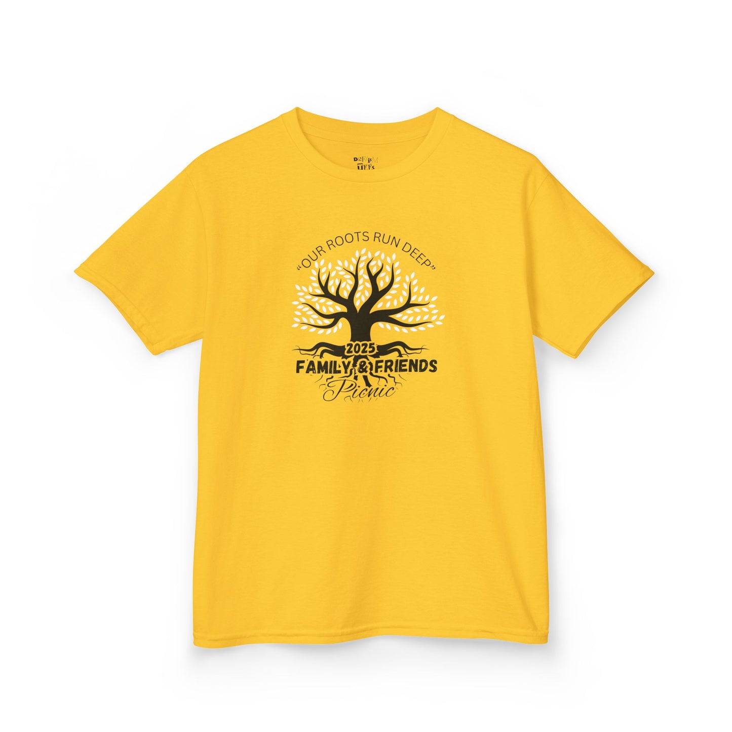 Our Roots Run Deep - Friends/Family Picnic - Youth Tee (Personalized)