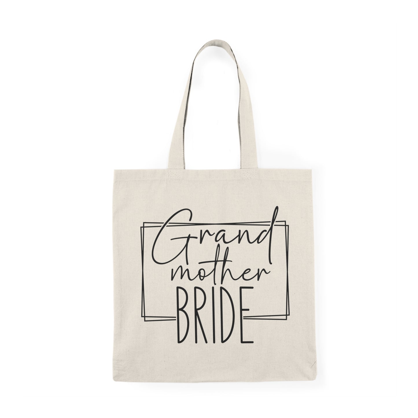 Customizable Wedding Tote Bag for Grandmother of Bride