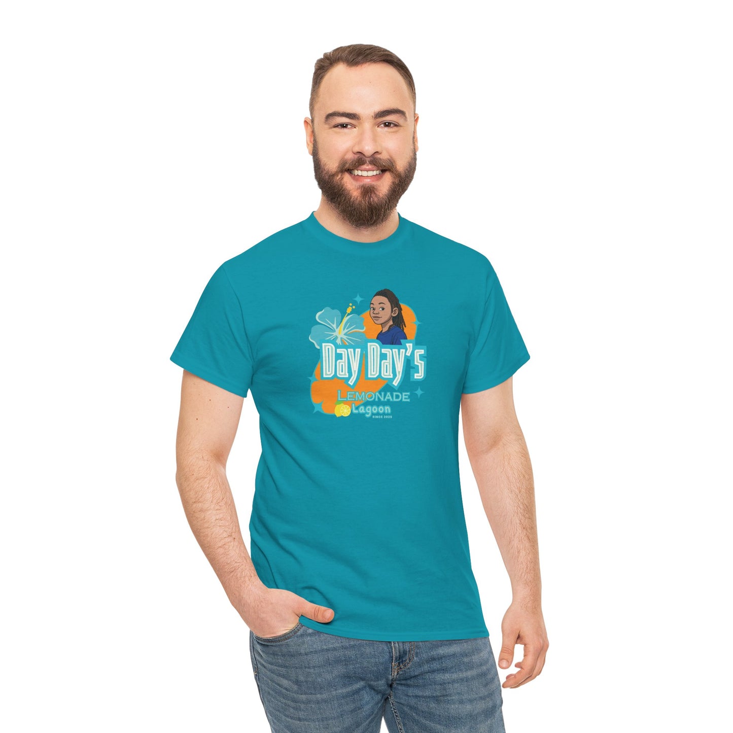 Day Day's Lemonade Lagoon Official Adult Tee - Fun Summer Vibes Shirt