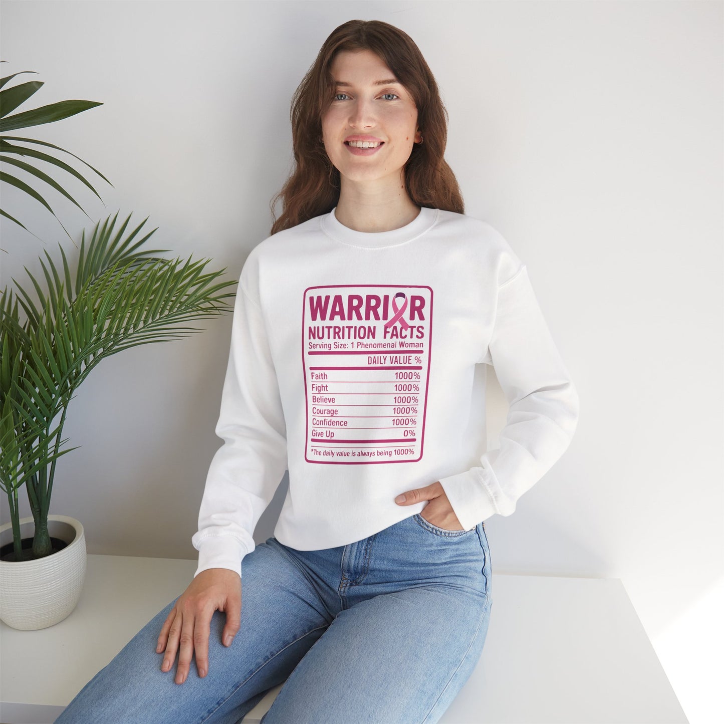 Warrior Nutrition Facts Sweatshirt