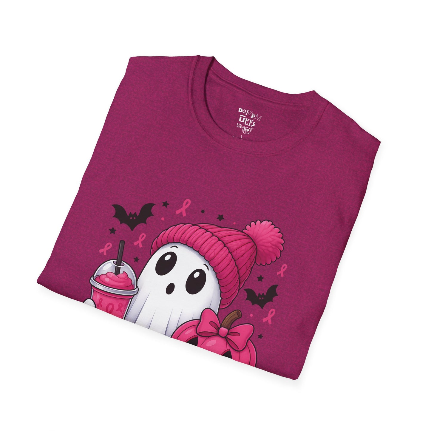 October Breast Cancer Awrareness Halloween Tee Shirt