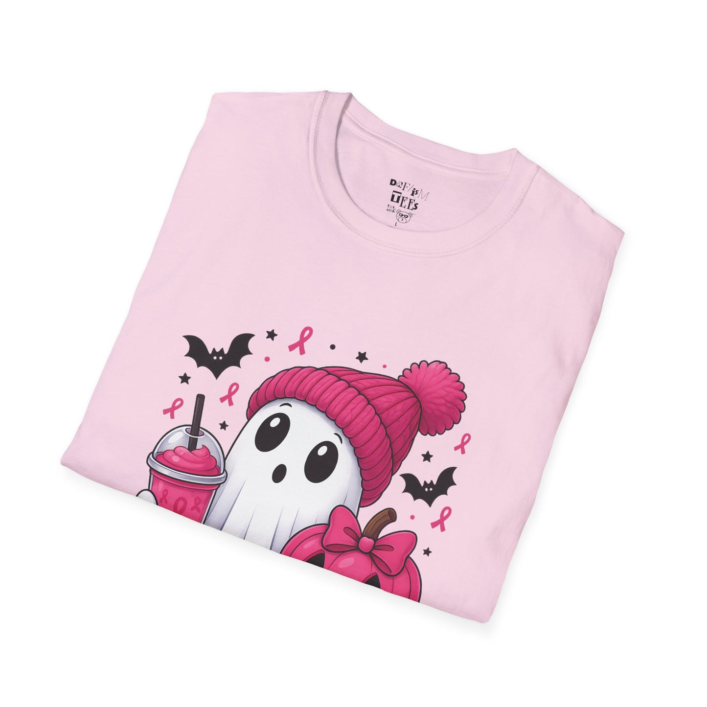 October Breast Cancer Awrareness Halloween Tee Shirt