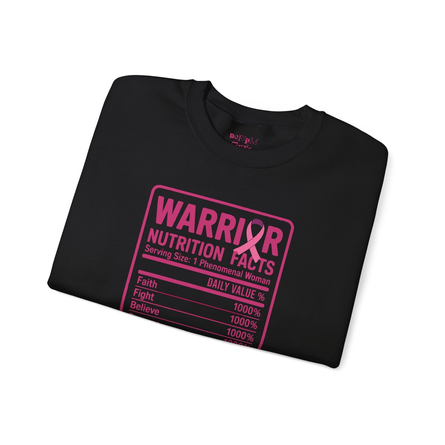 Warrior Nutrition Facts Sweatshirt