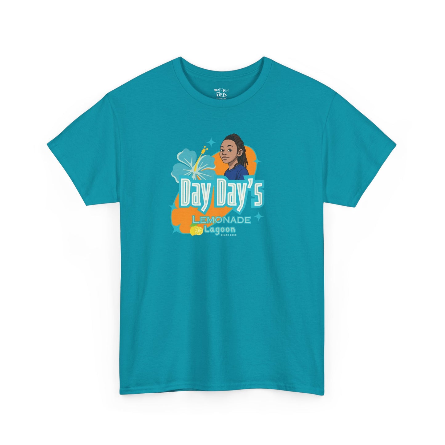 Day Day's Lemonade Lagoon Official Adult Tee - Fun Summer Vibes Shirt