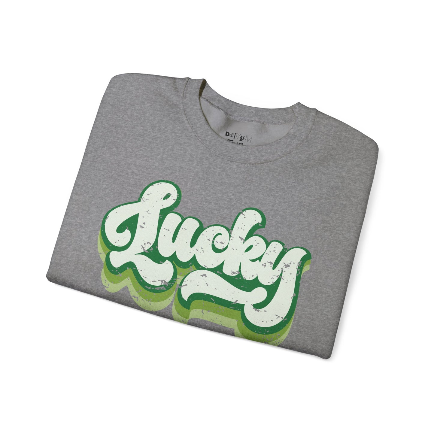 Lucky Shamrock Unisex Heavy Blend Crewneck Sweatshirt