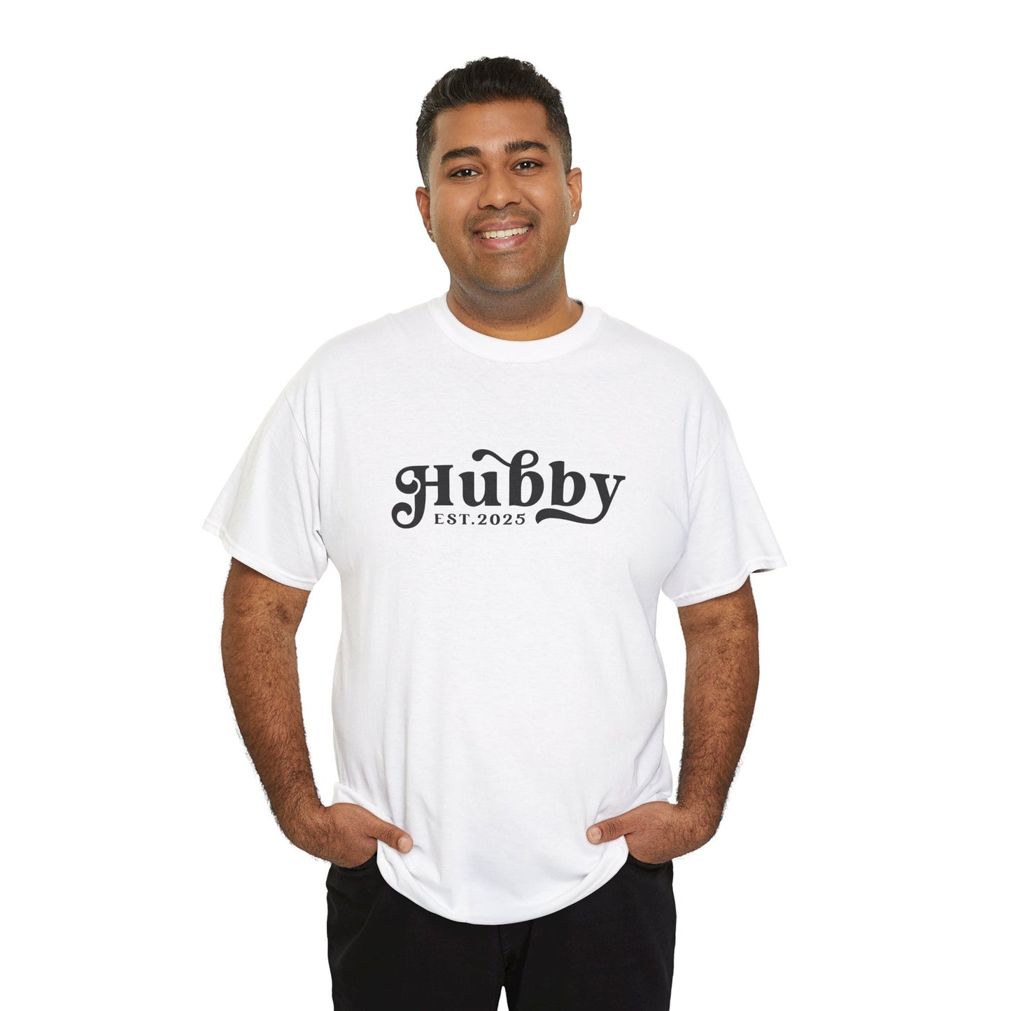 Hubby est. 2025 Wedding/ Groom Shirt