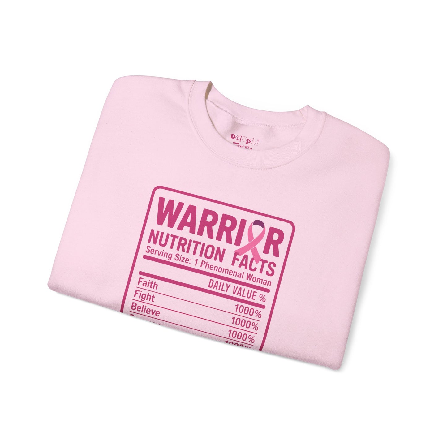 Warrior Nutrition Facts Sweatshirt
