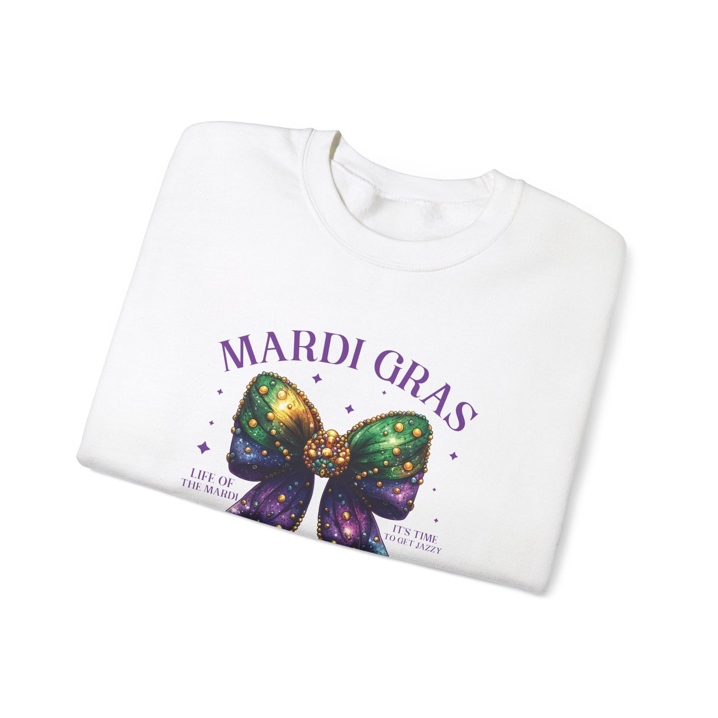 Mardi Gras Martini Club Sweatshirt