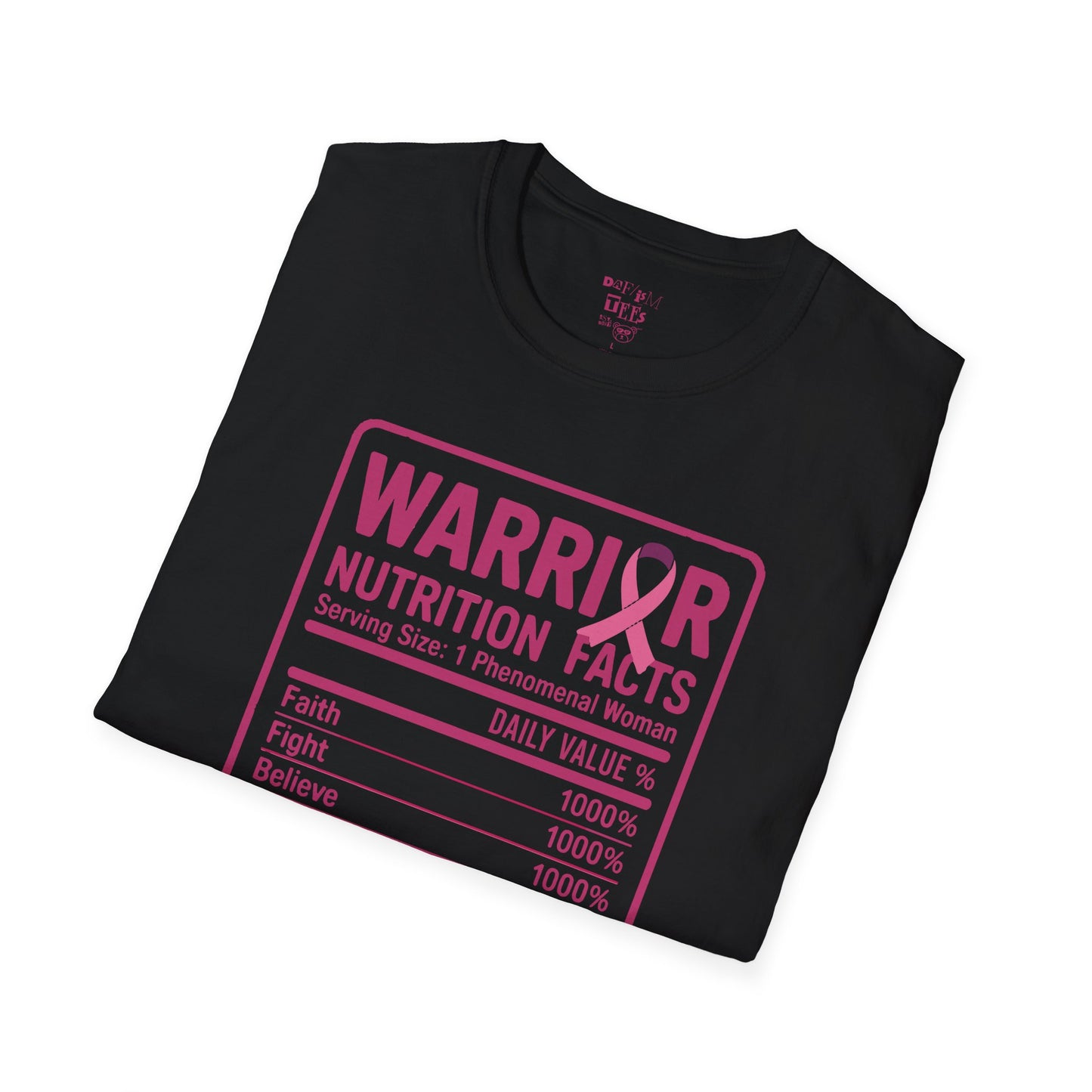 Warrior Nutrition Facts -October Breast Cancer
