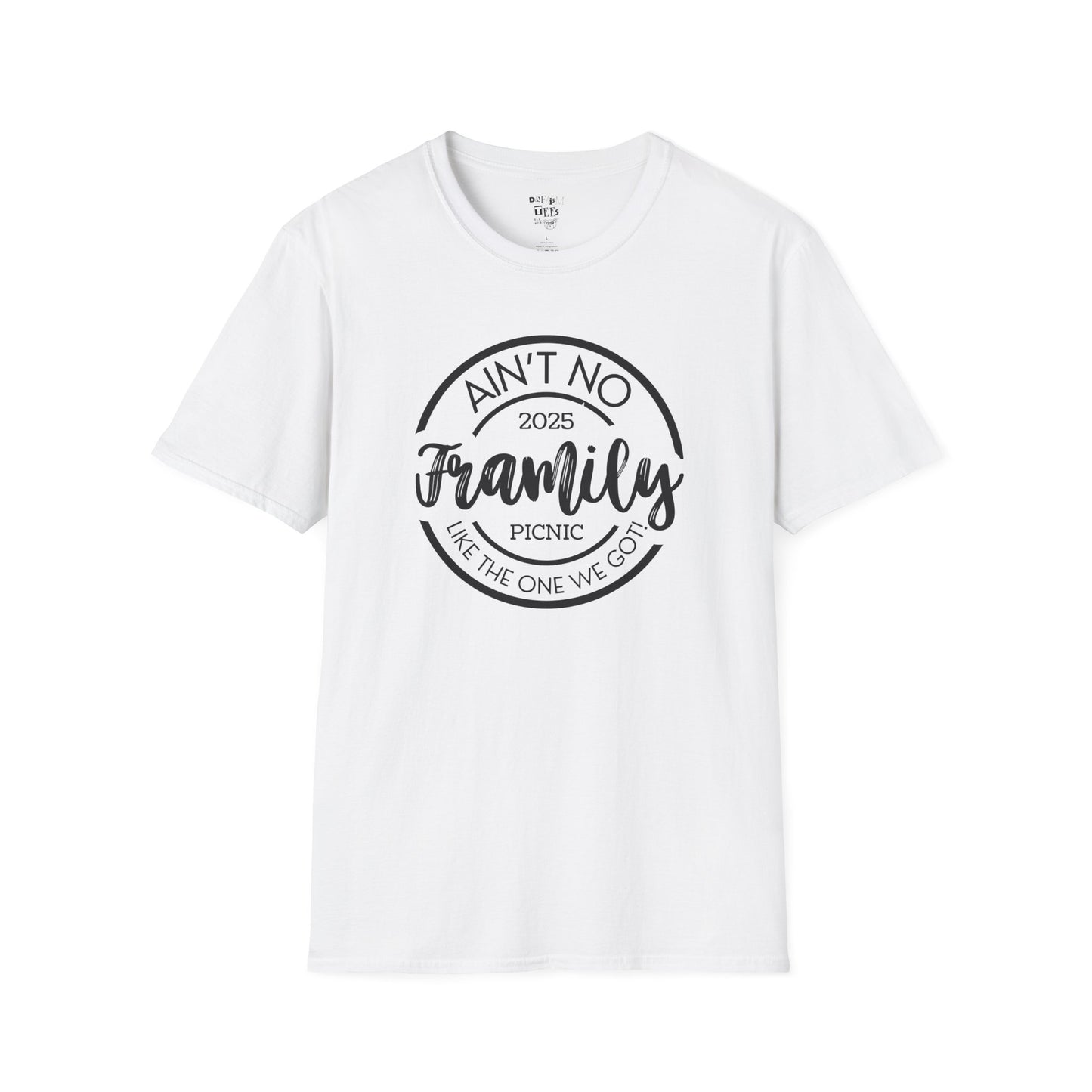 Friends and Family Picnic T-Shirt - 2025 Aint No Family Like The One We Got