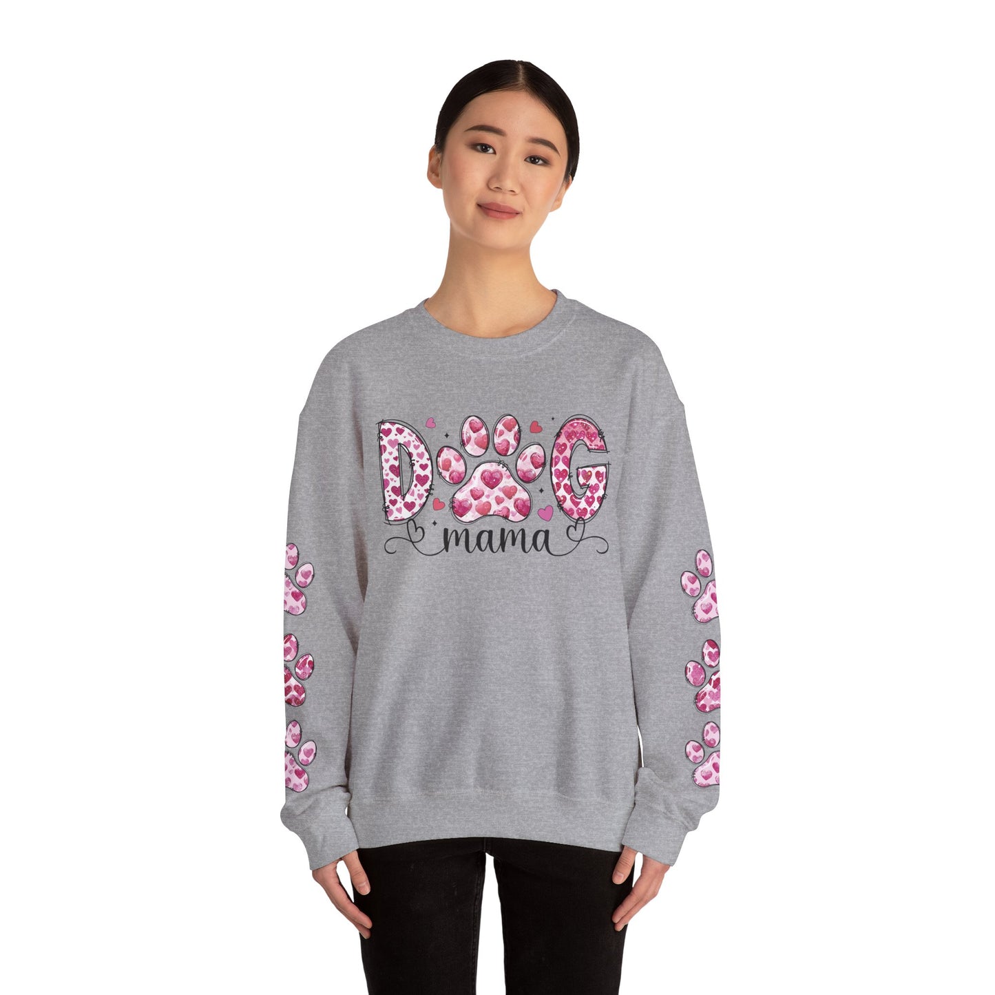 Dog Mama Valentines Day Sweatshirt