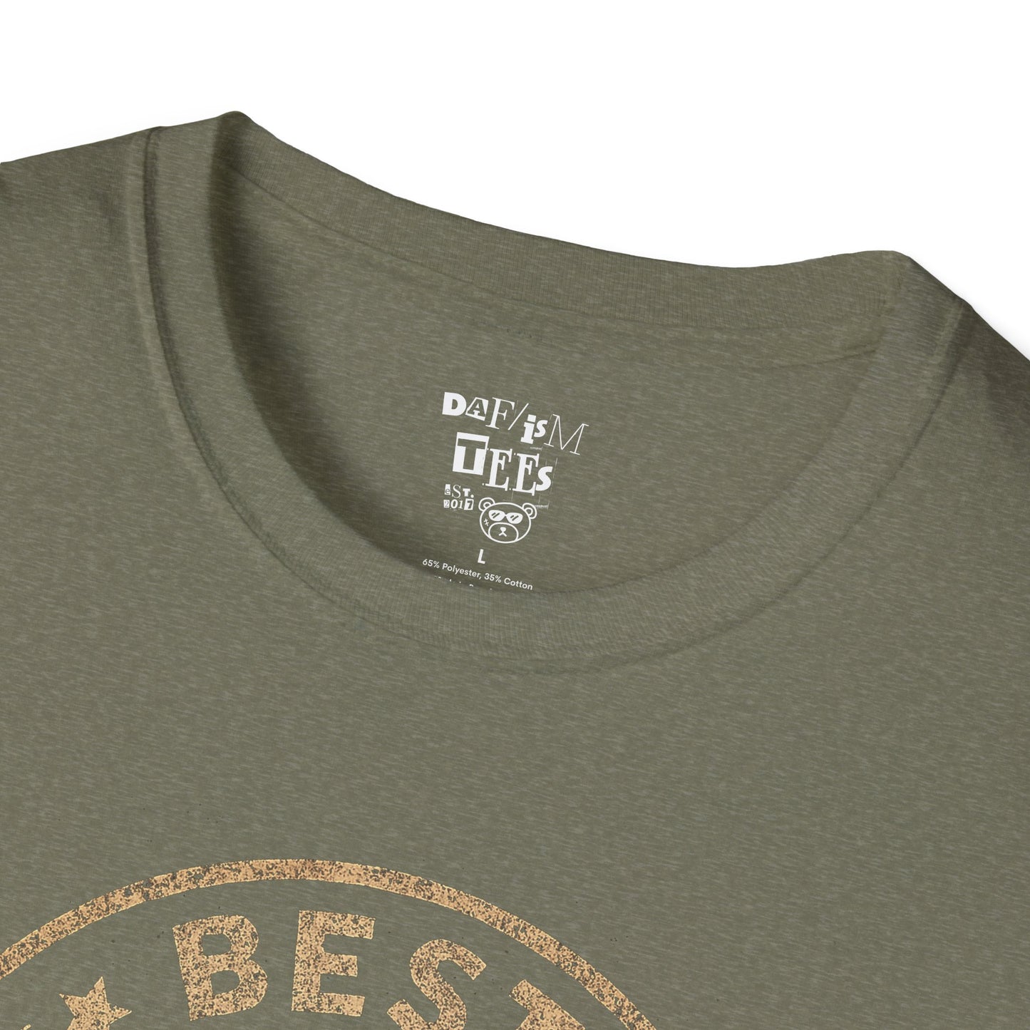 Best Dad Ever Unisex Softstyle T-Shirt, Father's Day Gift, Casual Wear, Dad Apparel, Family Reunion Tee