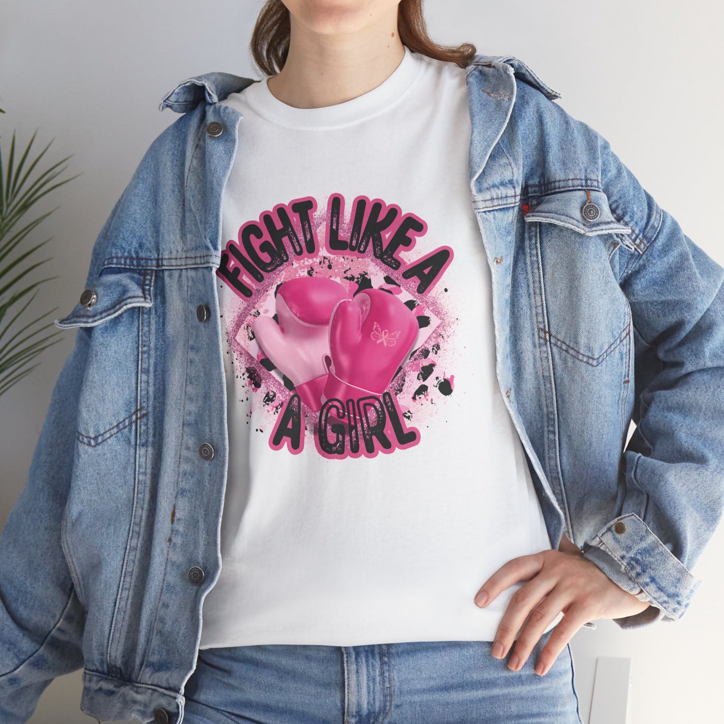 Fight Light a Girl Breast Cancer Awareness Tee