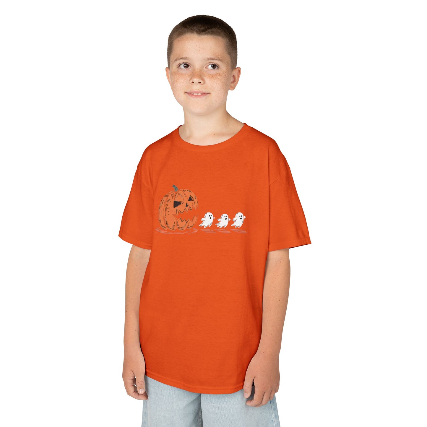 Pumpkin-Man Kids Halloween Tee