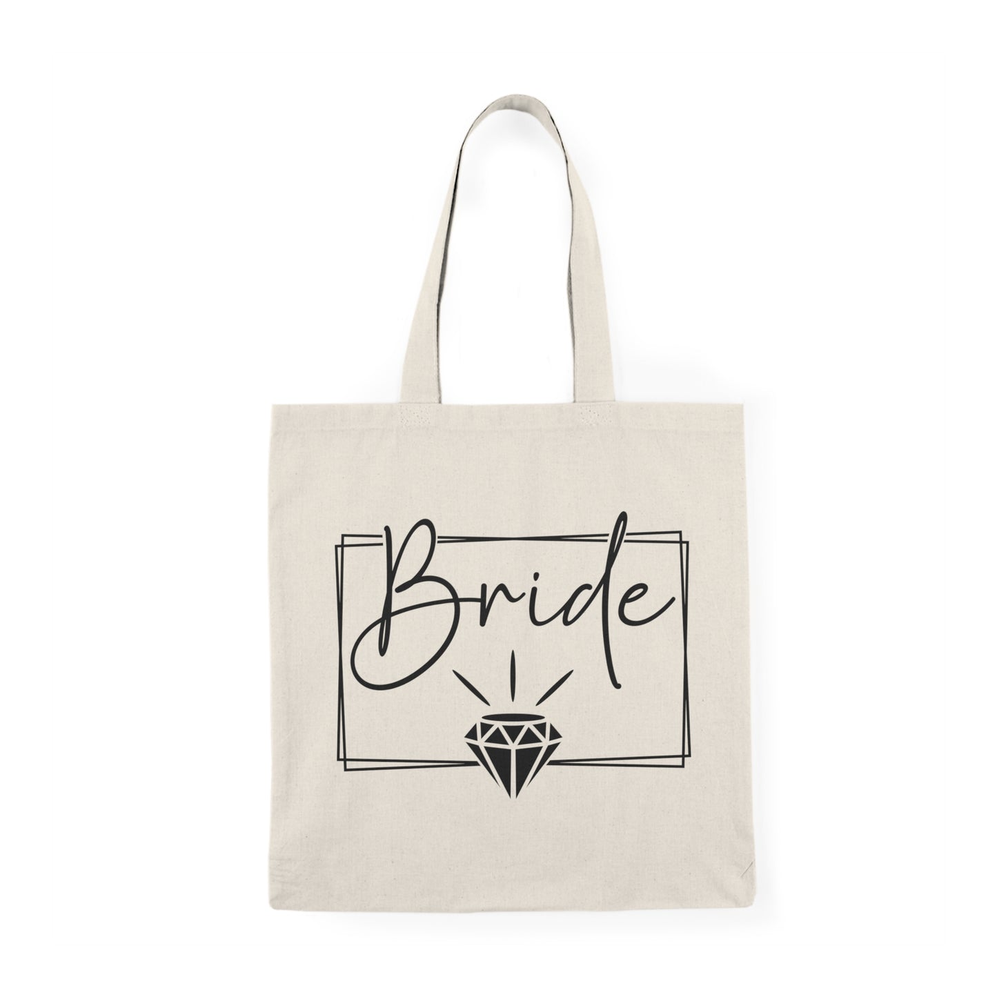 Customizable Wedding Tote Bag for Bride - Gem