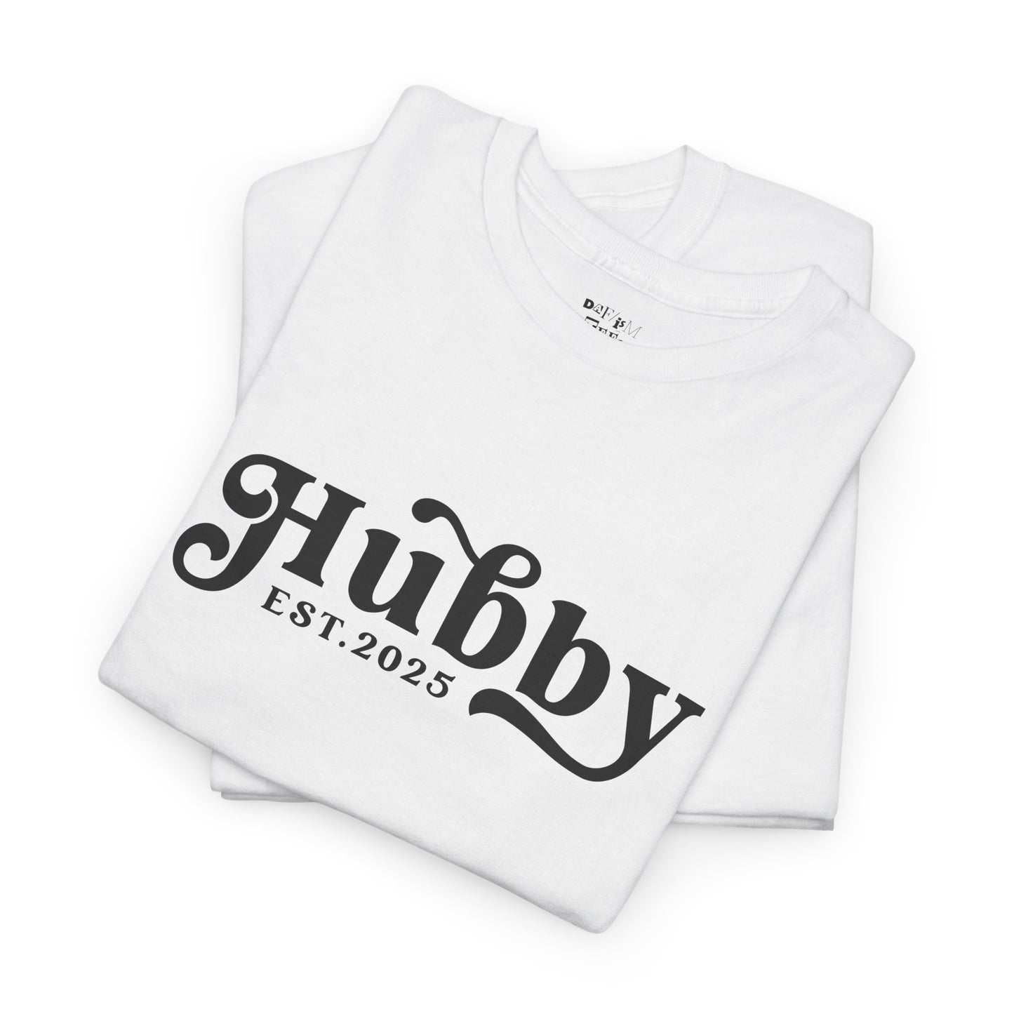 Hubby est. 2025 Wedding/ Groom Shirt