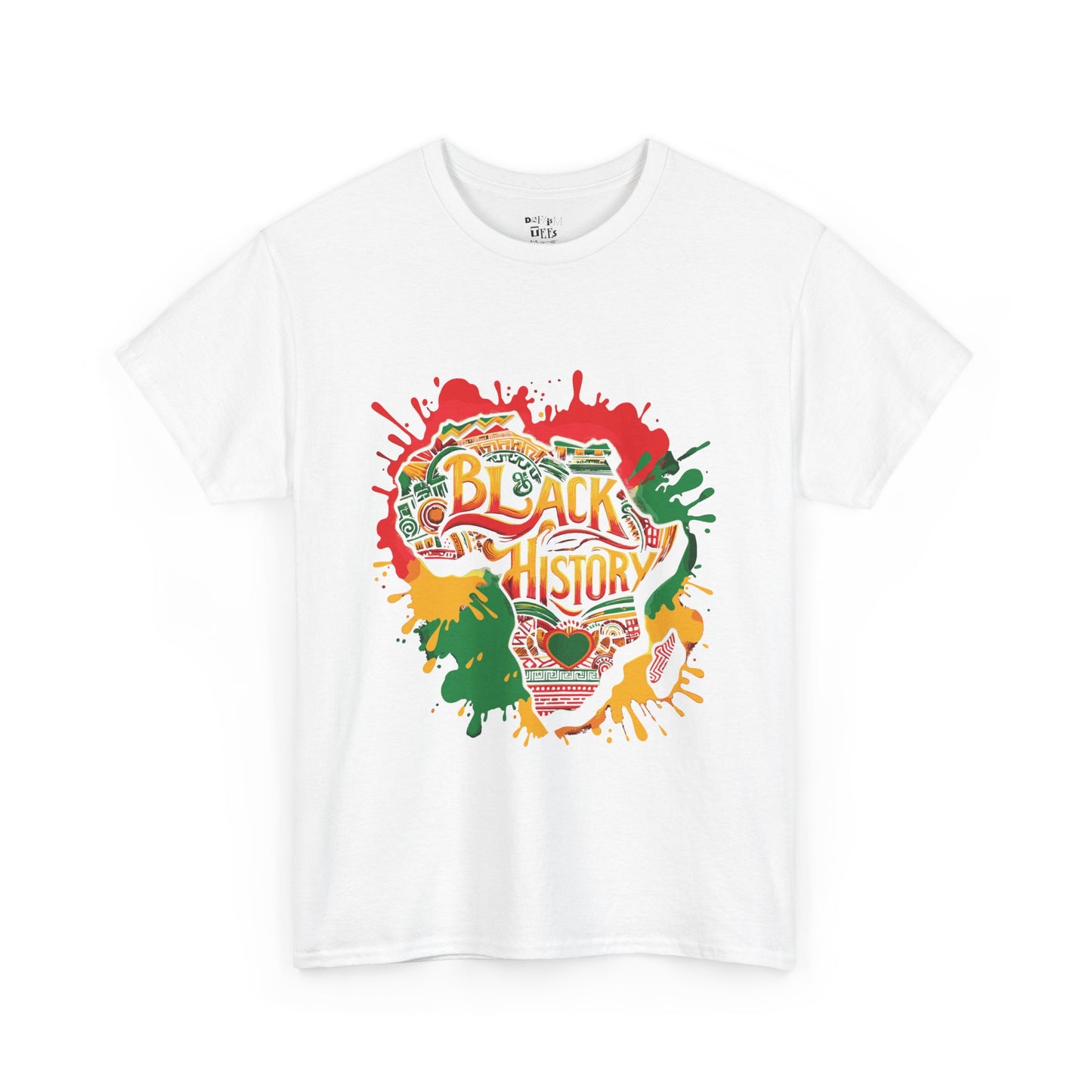Black History Celebration Unisex Heavy Cotton Tee