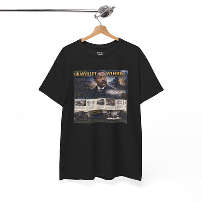 Granville T. Woods Black Inventor History T-Shirt