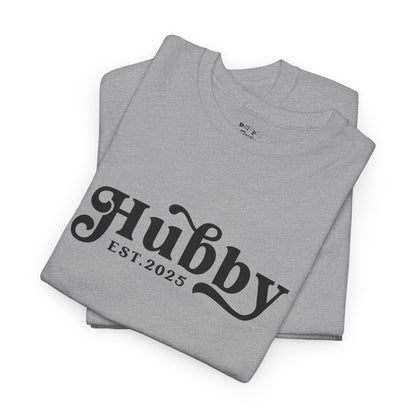 Hubby est. 2025 Wedding/ Groom Shirt