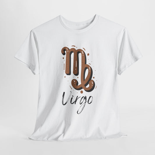 Virgo Zodiac Unisex Heavy Cotton Tee