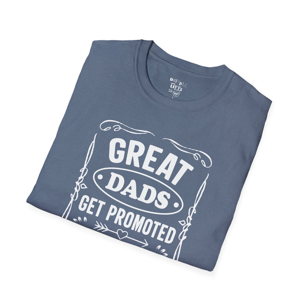 Great Dads Get Promoted to Grandpas T-Shirt | Father's Day Gift, Grandpa Shirt, Unisex Tee, Dad Humor, Family Celebration