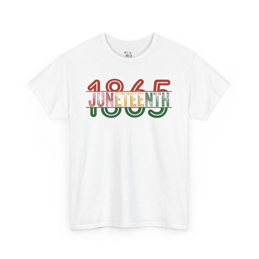 Juneteenth 1865 Unisex Heavy Cotton Tee - Celebrate Freedom and Heritage
